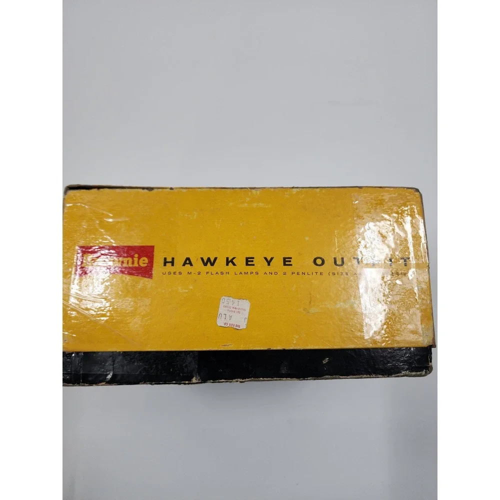Vintage Kodak Brownie Hawkeye Flash Model Camera Outfit Original Box 620 Film